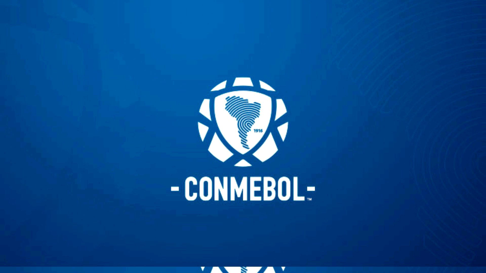 CONMEBOL branding ahead of the UEFA–CONMEBOL Club Challenge
